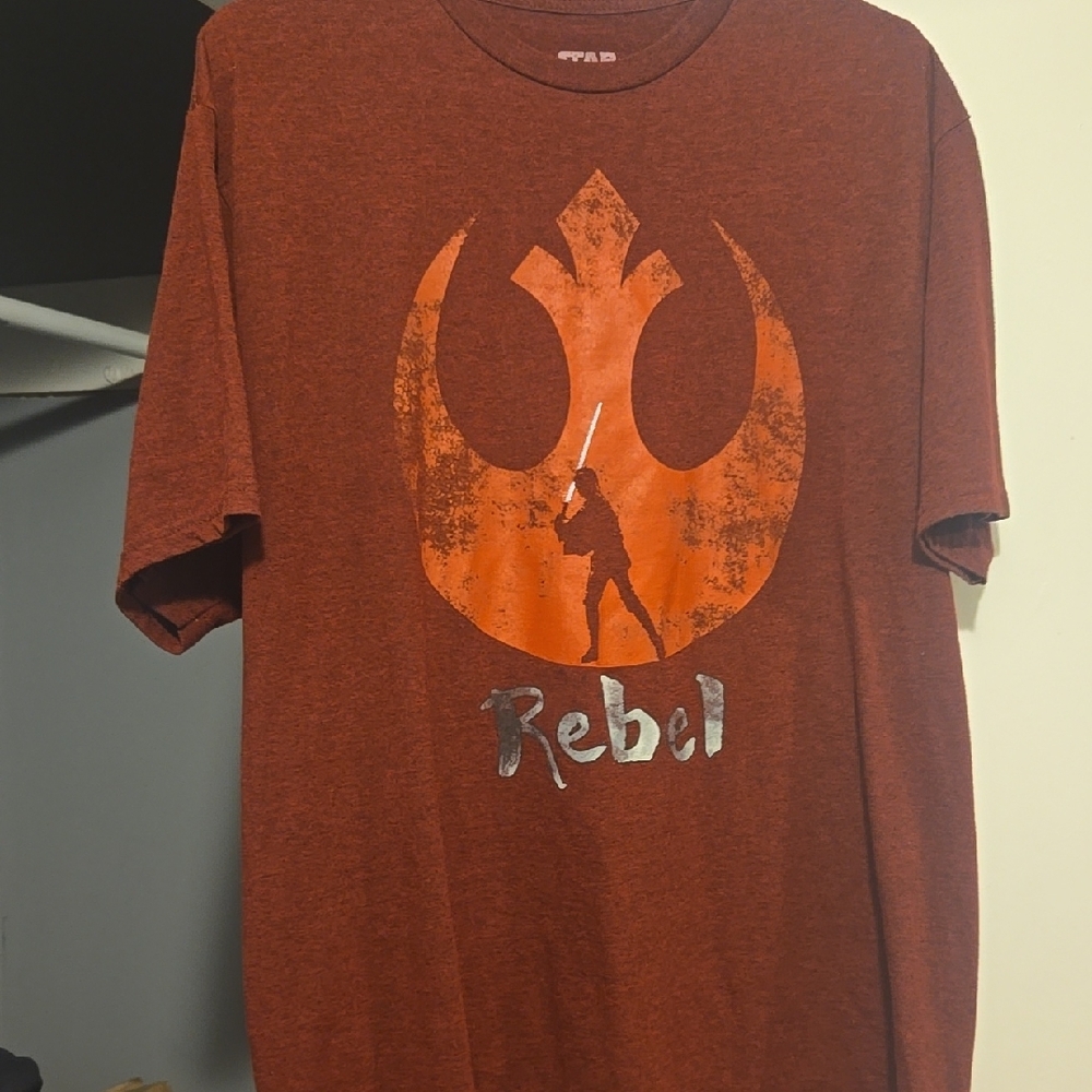 Star Wars Rebel Men's Brown T-Shirt